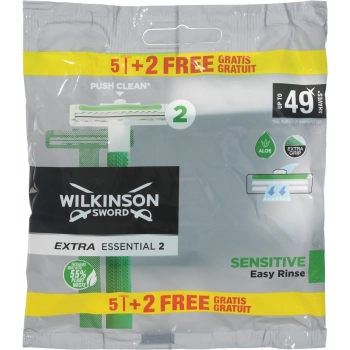 Wilkinson Sword Extra2 Sensitive Jednorazowa Maszynka do Golenia 7 szt.