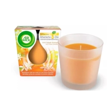 Air Wick Anti-Tabak Orange Świeca Zapachowa 105 g