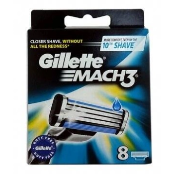 Gillette Mach 3 Ostrza 8 szt.