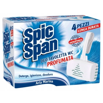 Spic & Span Deo Aria Marina Kostka WC 4 szt.