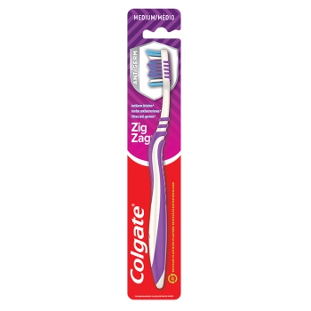 Colgate ZigZag Antibacterial Medium Szczoteczka do Zębów