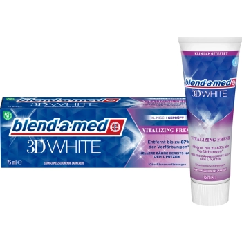 Blend-a-med 3D White Vitalizing Fresh Pasta do Zębów 75 ml