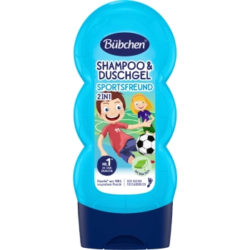 Bübchen Kids 2 w 1 Sportsfreund Szampon i Żel pod Prysznic  230 ml