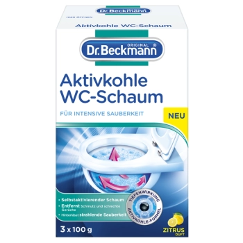 Dr. Beckmann Pianka Toaletowa  z Węglem Aktywnym Zitrus 300 g